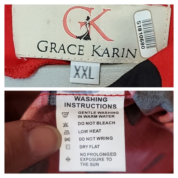 Retro Red Fit & Flare Polka Dot Midi Dress - Picture 5 of 5